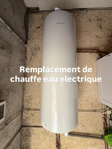 Remplacement d’un chauffe-eau électrique 