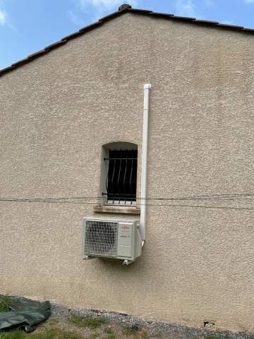 Installation et mise en service d'une pompe à chaleur air-air à Brax 